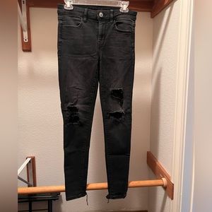 Black Ripped Skinny Jeans